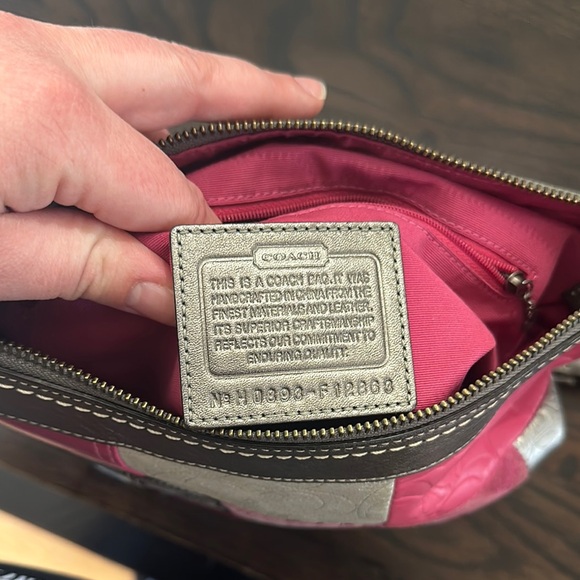 Coach Patchwork Shoulder Bag - Picture 7 of 12